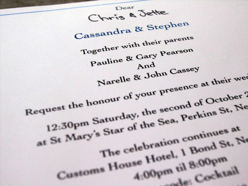 invitation